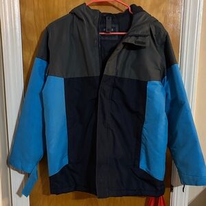 The Children's Place Blue and Black Kids Jacket